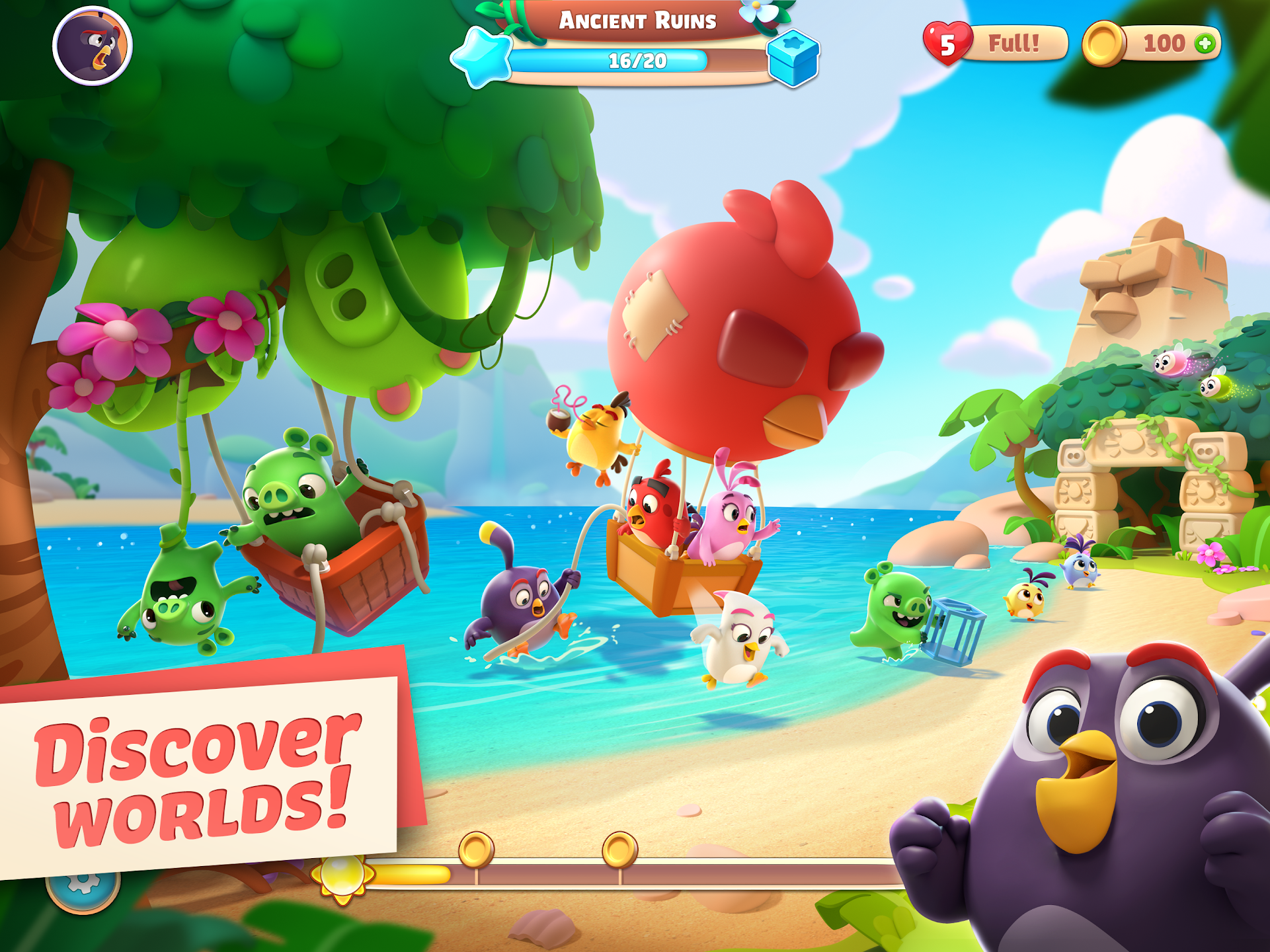 Angry Birds Journey Screenshot